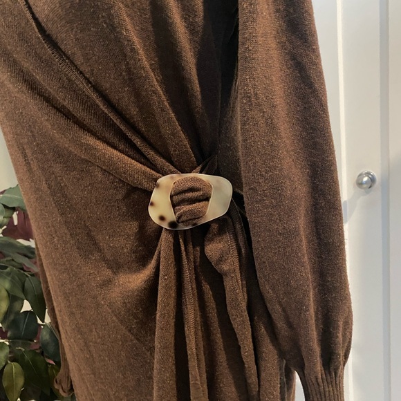 BNWT ASTR Half Wrap Sweater Dress - Picture 5 of 6